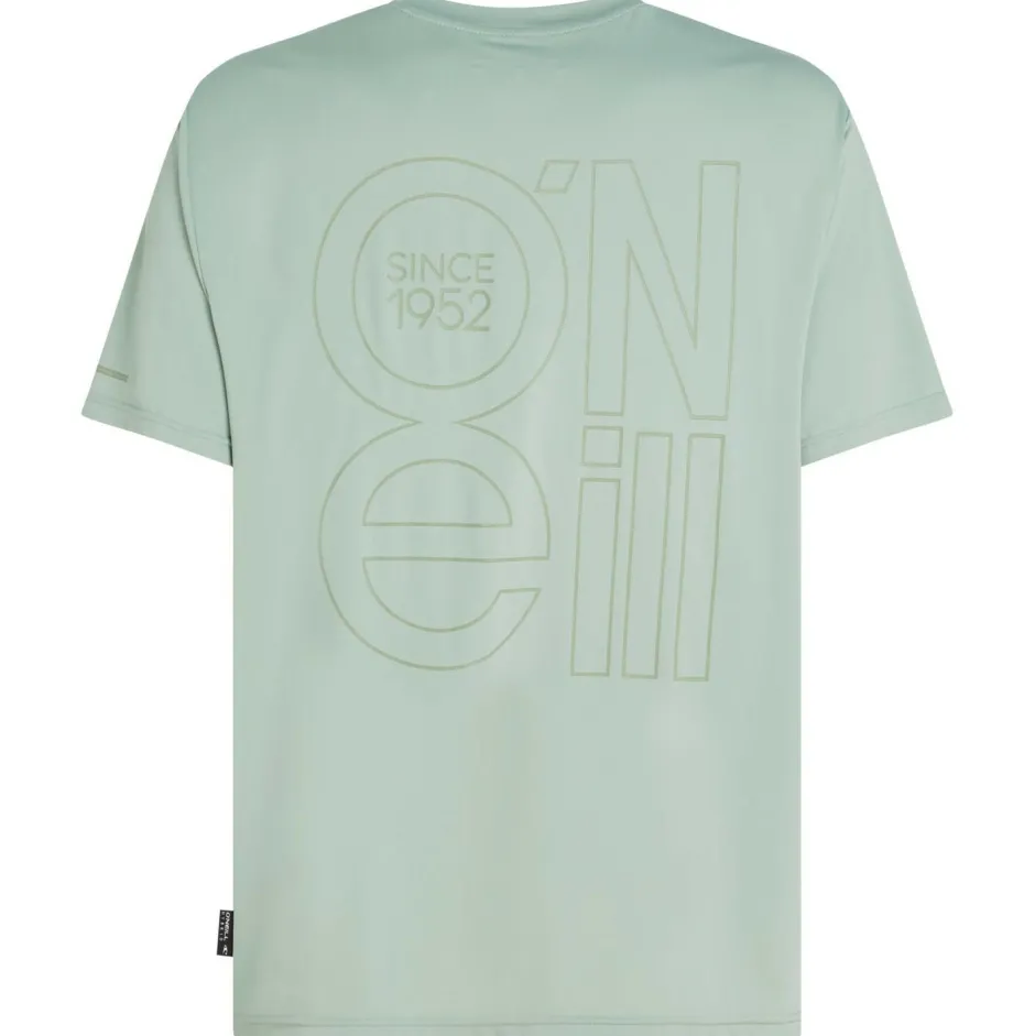 O'Neill - Hybrid UPF Poygiene Back Print T-hirt - ycra