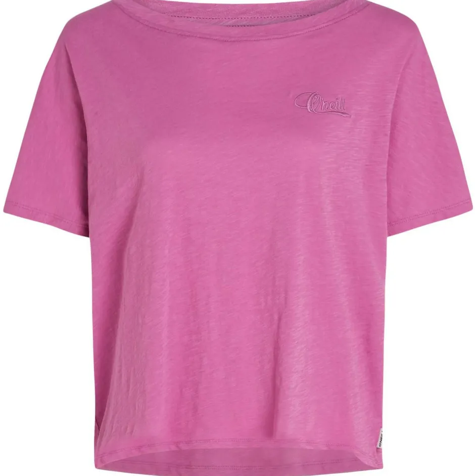 O'Neill T-Shirts|Shirts, Hemden & Longsleeves-- Women's Essentials Script Scoop Neck - T-Shirt