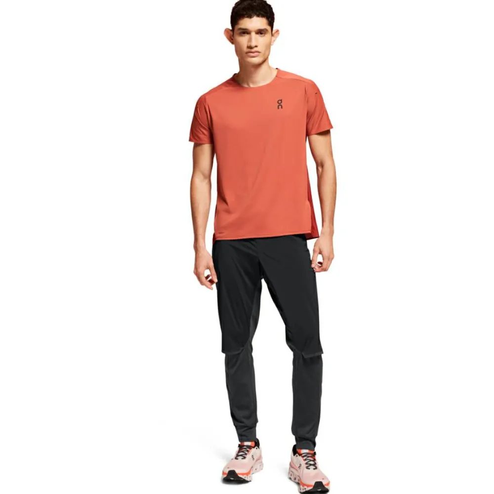 On - Weather Pants - Laufhose Black Hot