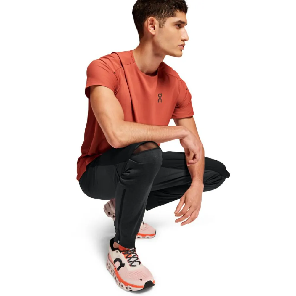 On - Weather Pants - Laufhose Black Hot