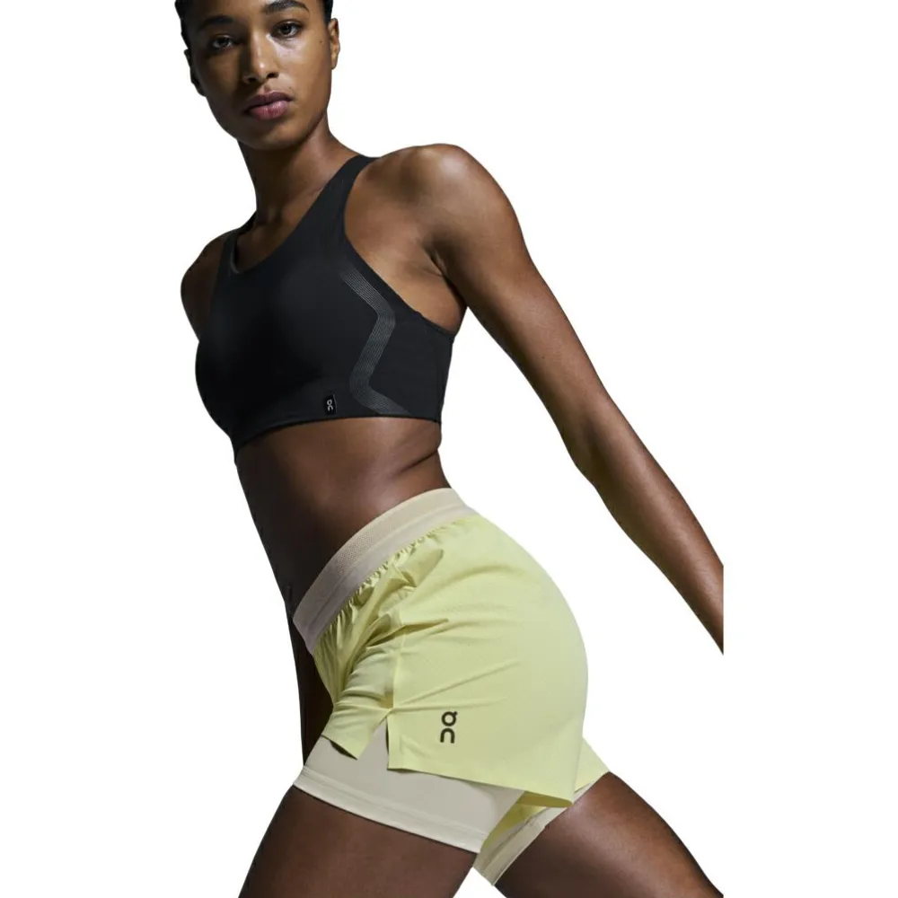 On - Women's 3 Performance 2/1 Shorts - Laufshorts Hot