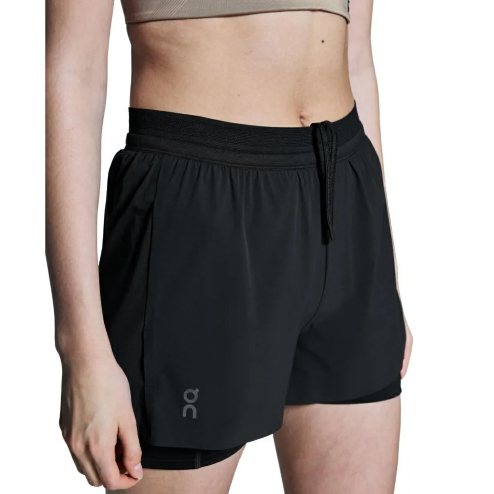 On - Women's 3 Performance 2/1 Shorts - Laufshorts Hot