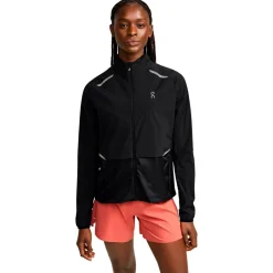 On Laufbekleidung|Jacken-- Women's Weather-Jacket - Laufjacke Black