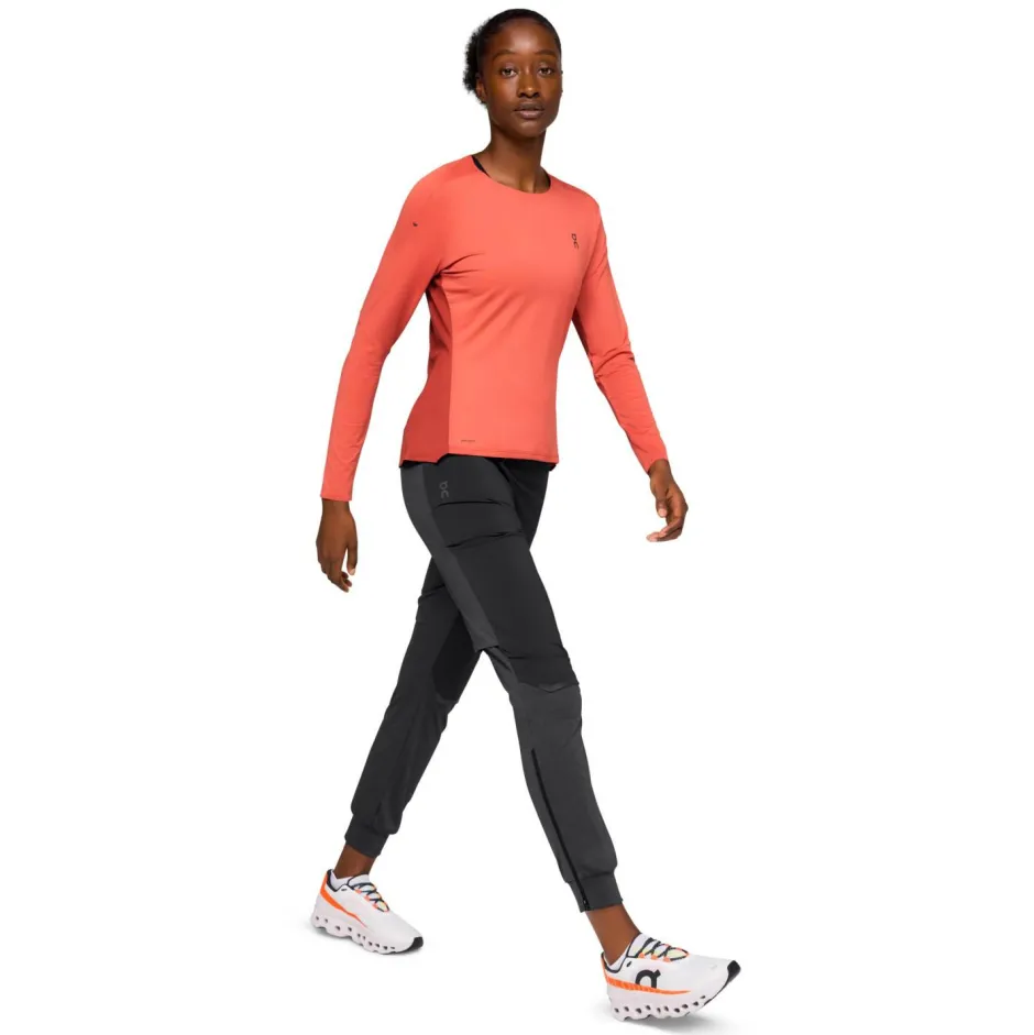 On Laufbekleidung|Hosen-- Women's Weather Pants - Laufhose Black