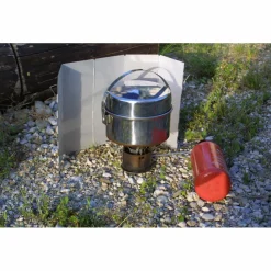 Origin Outdoors Trekkingausrüstung|Outdoor-Küche-- Alu Windschutz Faltbar