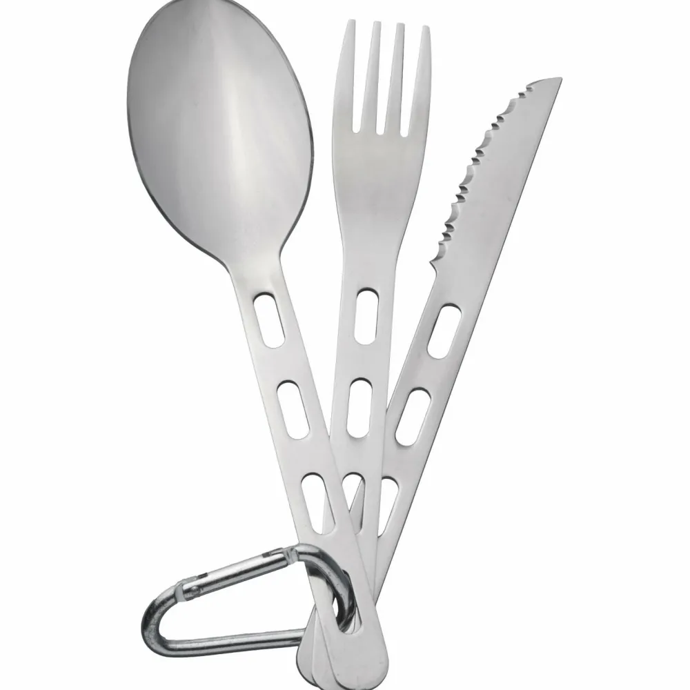 Origin Outdoors - Besteckset Biwak 'Backcountry' Stainless Steel New