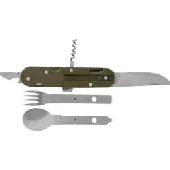 Origin Outdoors Outdoor-Küche|Töpfe & Geschirr-- Biwak Mount Besteck - Besteck-Set Metallic / Black