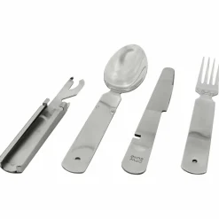 Origin Outdoors Outdoor-Küche|Töpfe & Geschirr-- Bundeswehrbesteck Light - Besteck-Set Metallic
