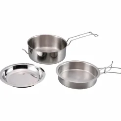 Origin Outdoors - Edelstahlkochset snap-Pack - Topf Stainless Steel Discount