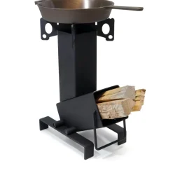 Origin Outdoors Outdoor-Küche|Töpfe & Geschirr-- Feuerpfanne Polished - Pfanne Black