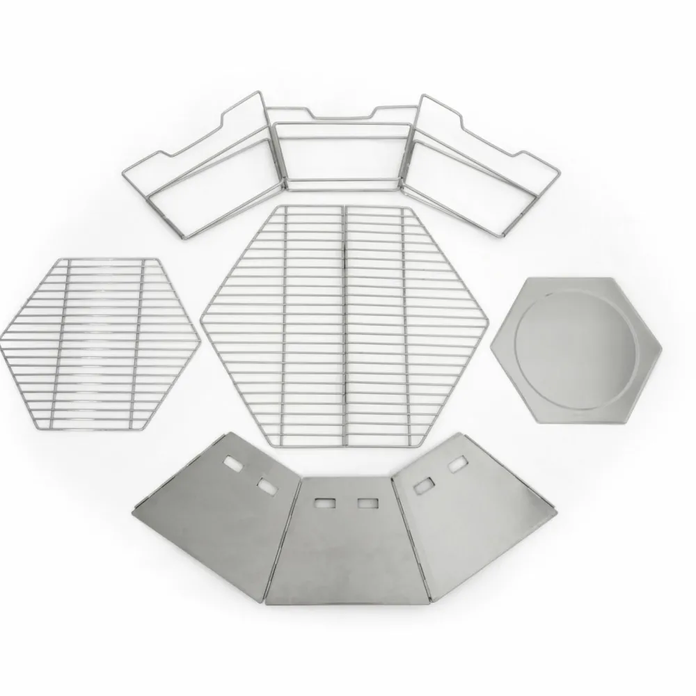 Origin Outdoors - Grill- Und Feuerschale Hexagon - Grill Outlet