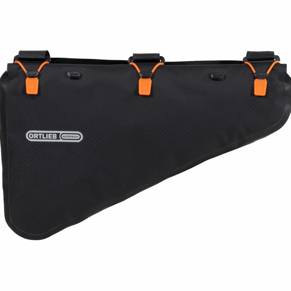 Ortlieb Taschen|Taschen-- Frame-Pack Rolltop 6 - Fahrradtasche Black Matt