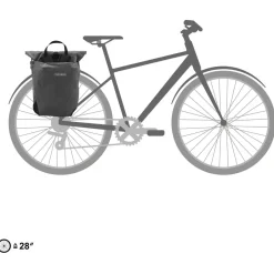 Ortlieb - Vario Urban 20 - Gepäckträgertasche