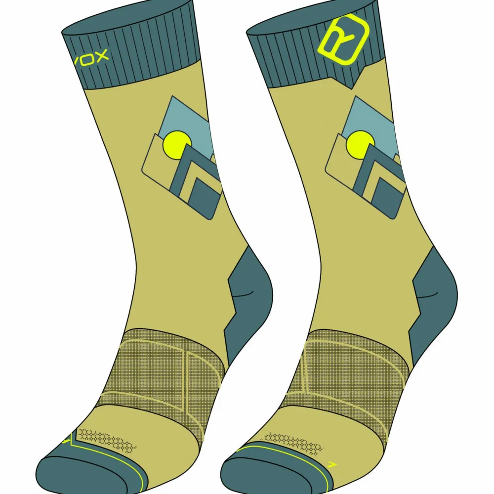 - Alpine Light Comp Mid Socks - Merinosocken < Ortovox Hot