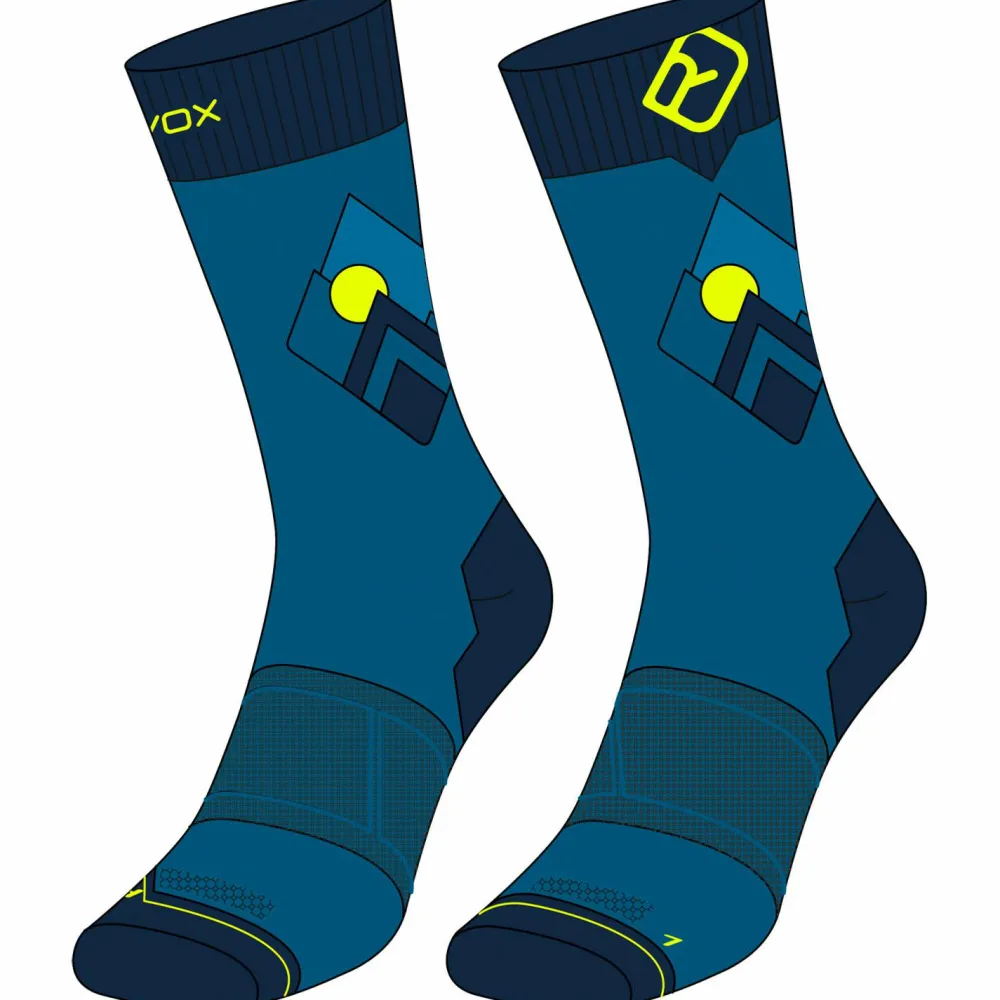 - Alpine Light Comp Mid Socks - Merinosocken < Ortovox Hot