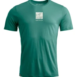 Ortovox Wanderbekleidung|Shirts, Hemden & Longsleeves-- 120 Cool Tec Abstract T-Shirt - Merinoshirt