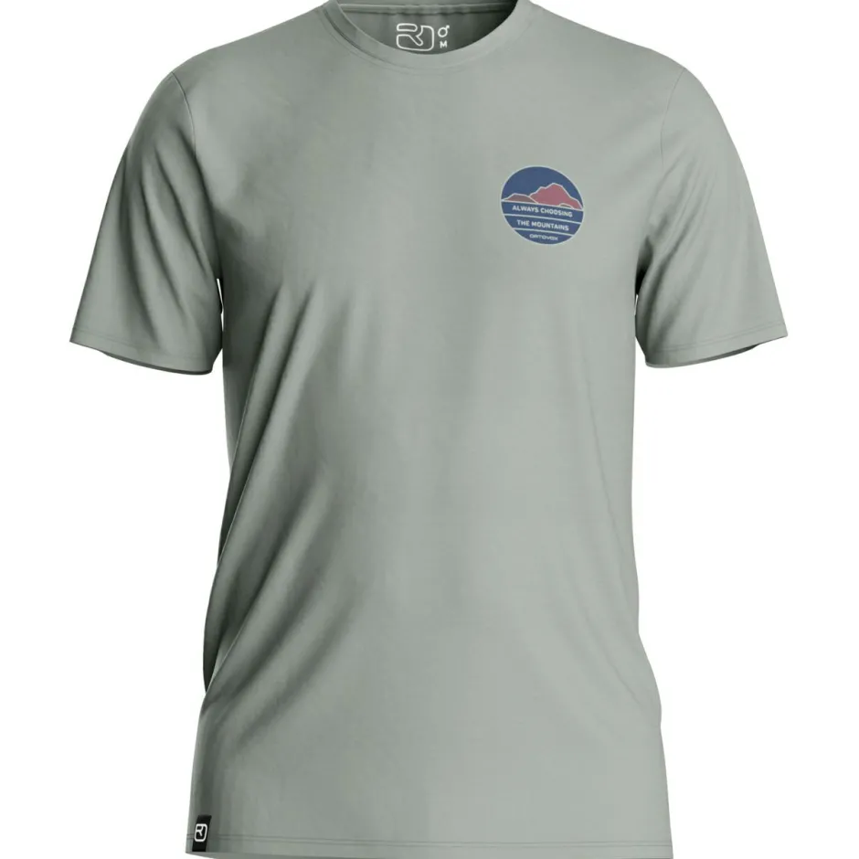 Ortovox Wanderbekleidung|Shirts, Hemden & Longsleeves-- 120 Cool Tec Choose Mountain T-Shirt - Merinoshirt