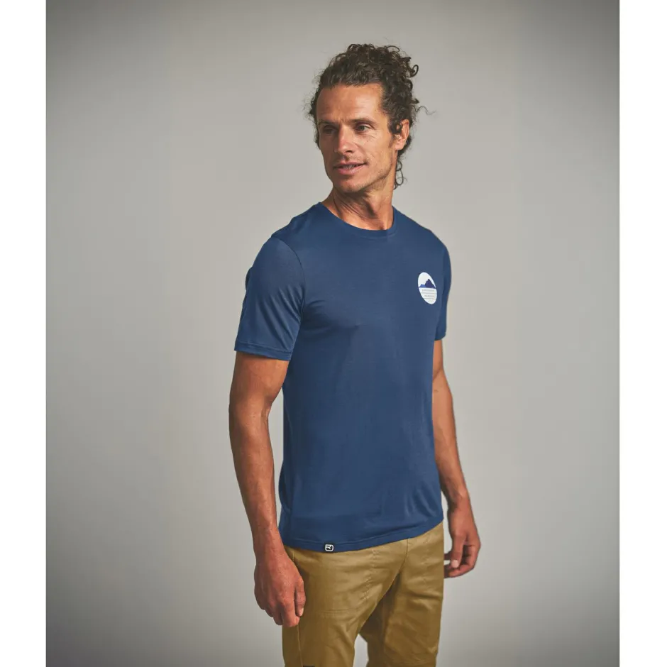 Ortovox Wanderbekleidung|Shirts, Hemden & Longsleeves-- 120 Cool Tec Choose Mountain T-Shirt - Merinoshirt