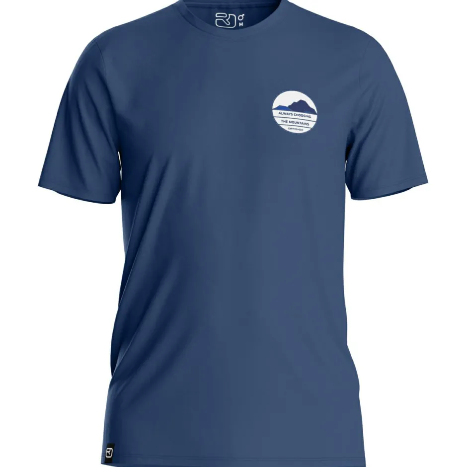 Ortovox Wanderbekleidung|Shirts, Hemden & Longsleeves-- 120 Cool Tec Choose Mountain T-Shirt - Merinoshirt