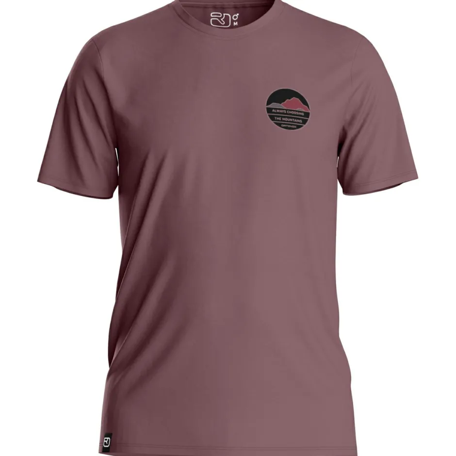 Ortovox Wanderbekleidung|Shirts, Hemden & Longsleeves-- 120 Cool Tec Choose Mountain T-Shirt - Merinoshirt