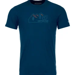 Ortovox - 150 Coo Vintage Badge T-hirt - erinohirt