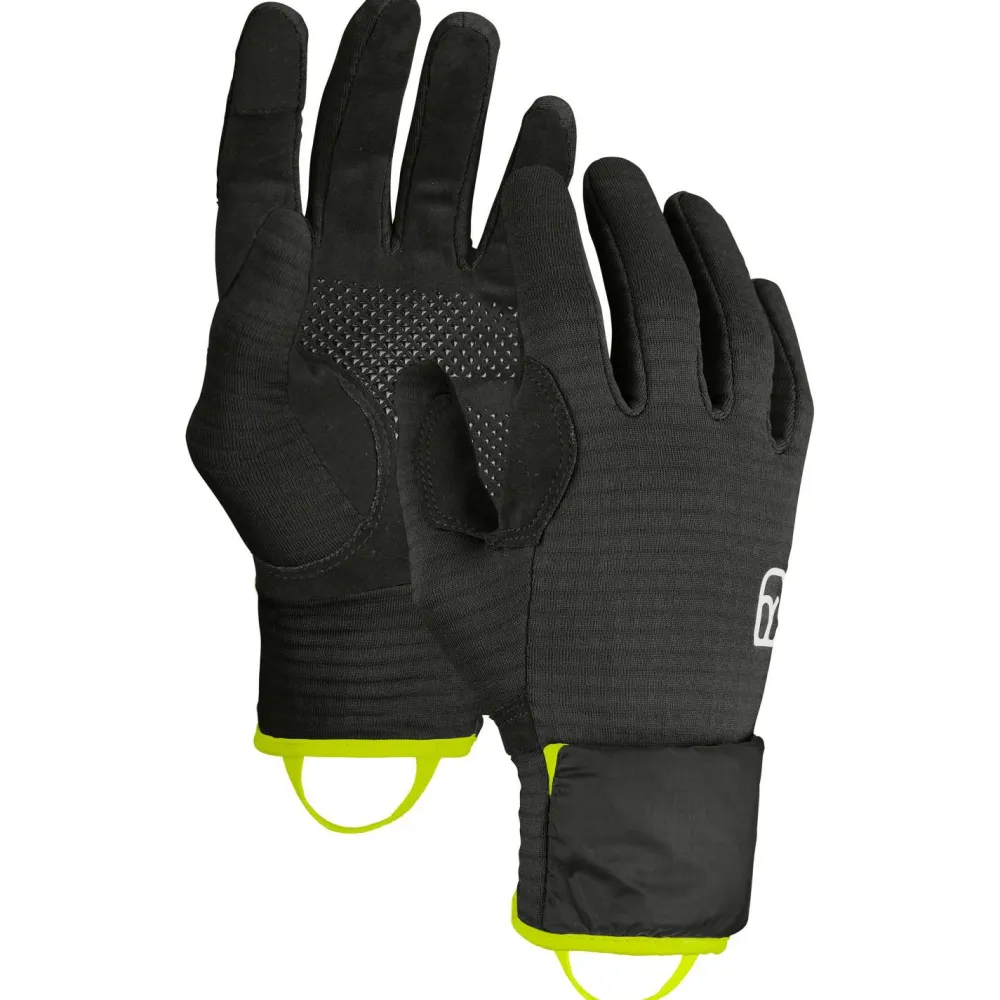 Ortovox - Fleece Grid Cover Glove - Handschuhe Black Raven