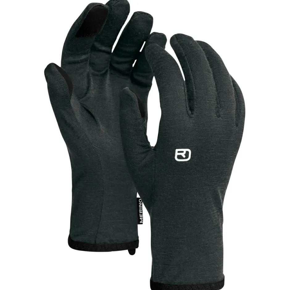 Ortovox Hochtourenbekleidung|Handschuhe-- 185 Rock'N'Wool Glove Liner - Handschuhe Black Raven
