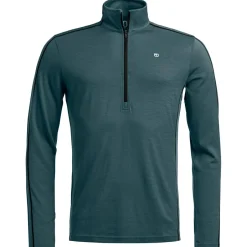 Ortovox Hochtourenbekleidung|Merinounterwäsche-- 185 Rock'N'Wool Zip Neck - Merinounterwäsche