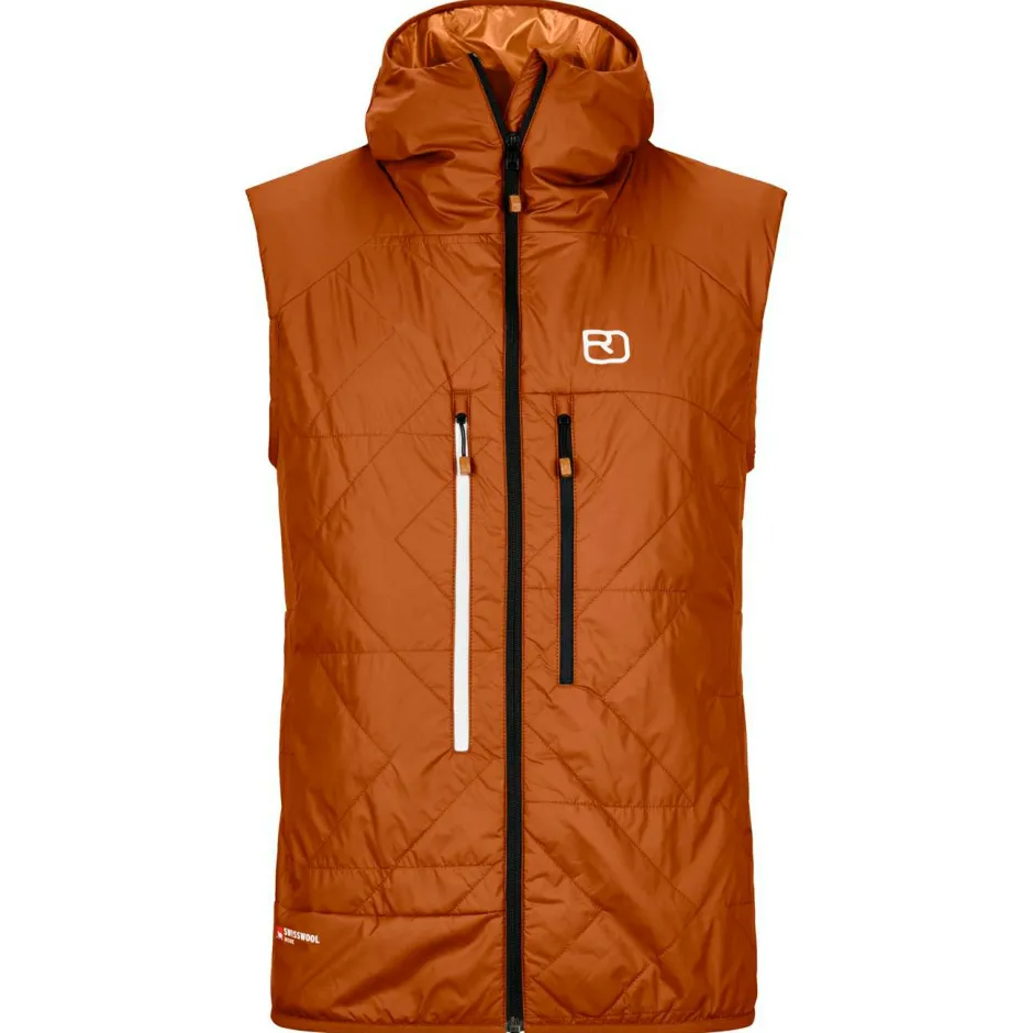 Ortovox Skibekleidung|Westen-- Swisswool Piz Boé Vest - Wollweste