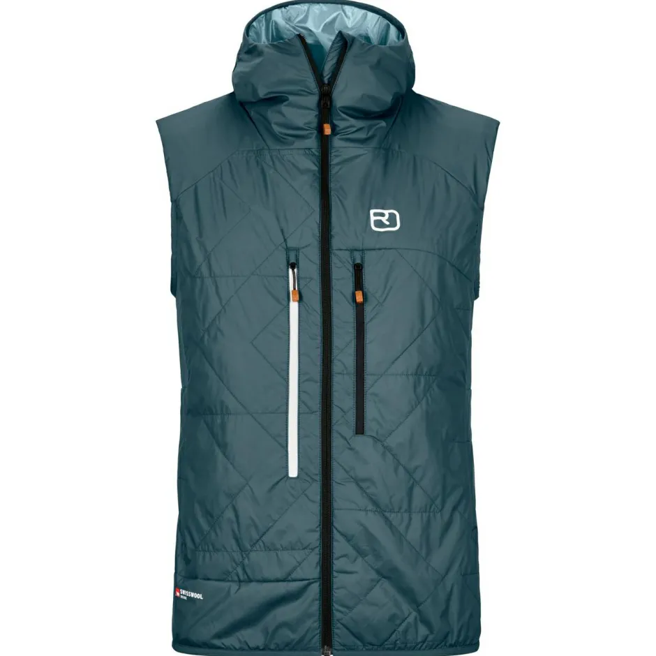 Ortovox Skibekleidung|Westen-- Swisswool Piz Boé Vest - Wollweste