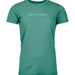 Ortovox Trekkingbekleidung|T-Shirts-- Women's 150 Cool Brand T-Shirt - Merinoshirt