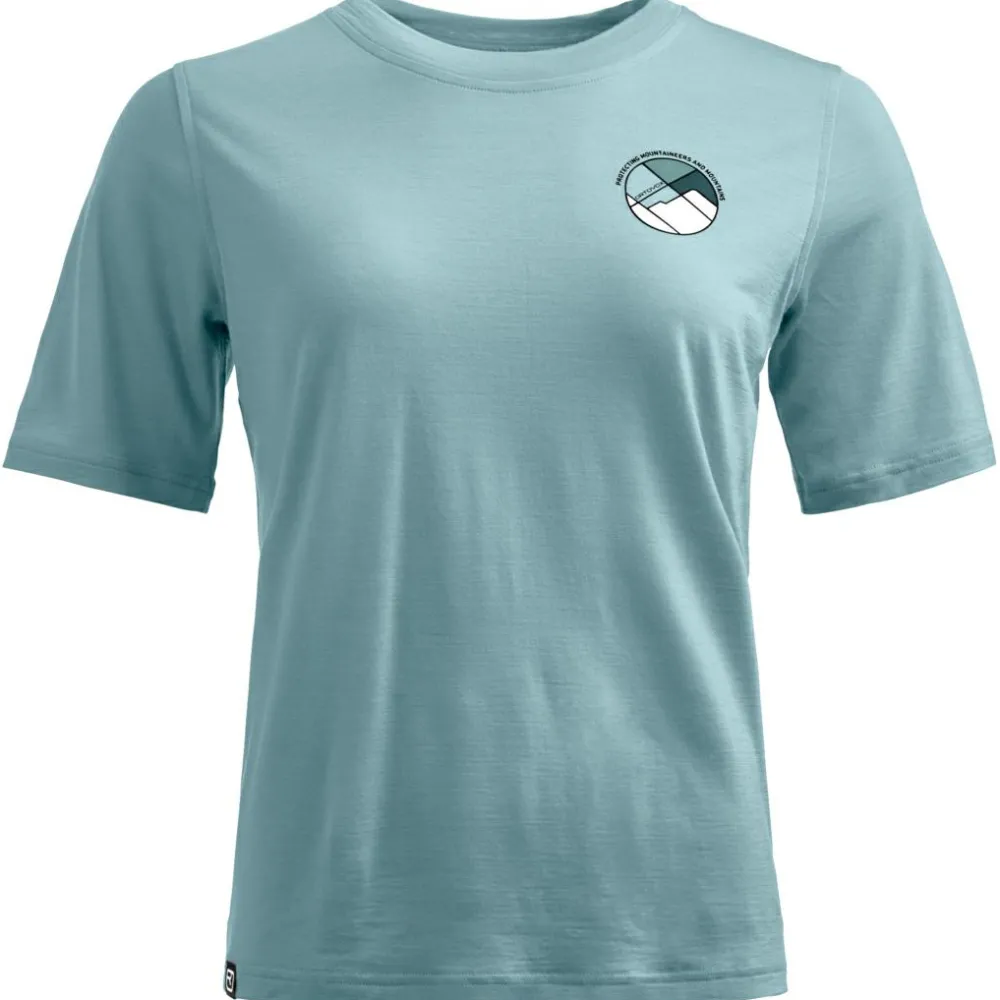 Ortovox - Women's 140 Cool Round Landscape T-Shirt - Merinoshirt Hot