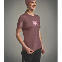 Ortovox - Women's 120 Cool Tec Mountain Sun T-Shirt - Merinoshirt Hot