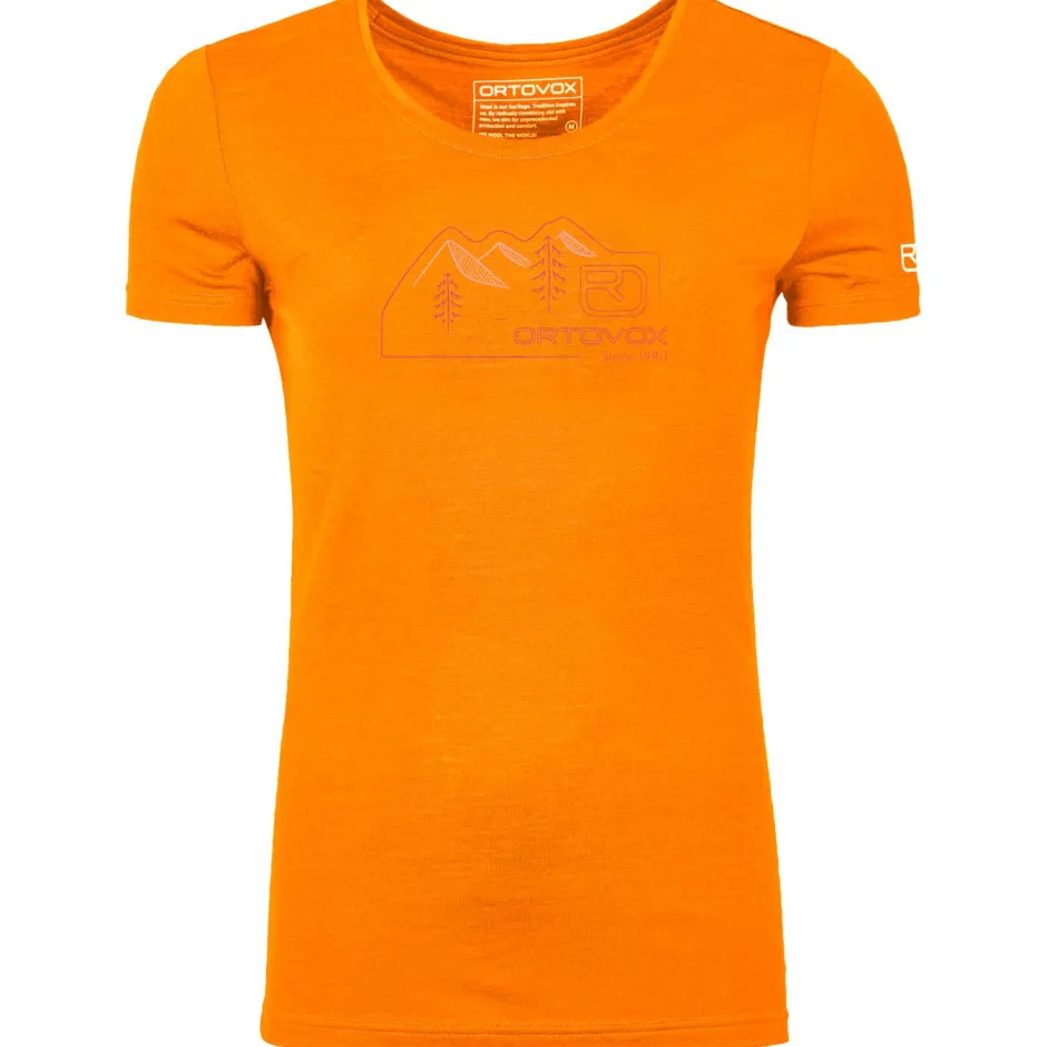 Ortovox - Woen' 150 Coo Vintage Badge T-hirt - erinohirt