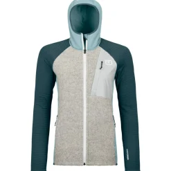 Ortovox Skibekleidung|Jacken-- Women's Fleece Grid Plus Classic Knit Hoody - Fleecejacke