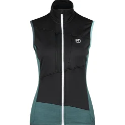 Ortovox Trekkingbekleidung|Hochtourenbekleidung-- Women's Fleece Grid Vest - Fleeceweste