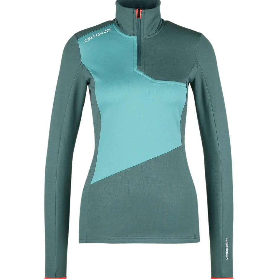 Ortovox - Woen' Feece ight Zip Neck - Feecepuover