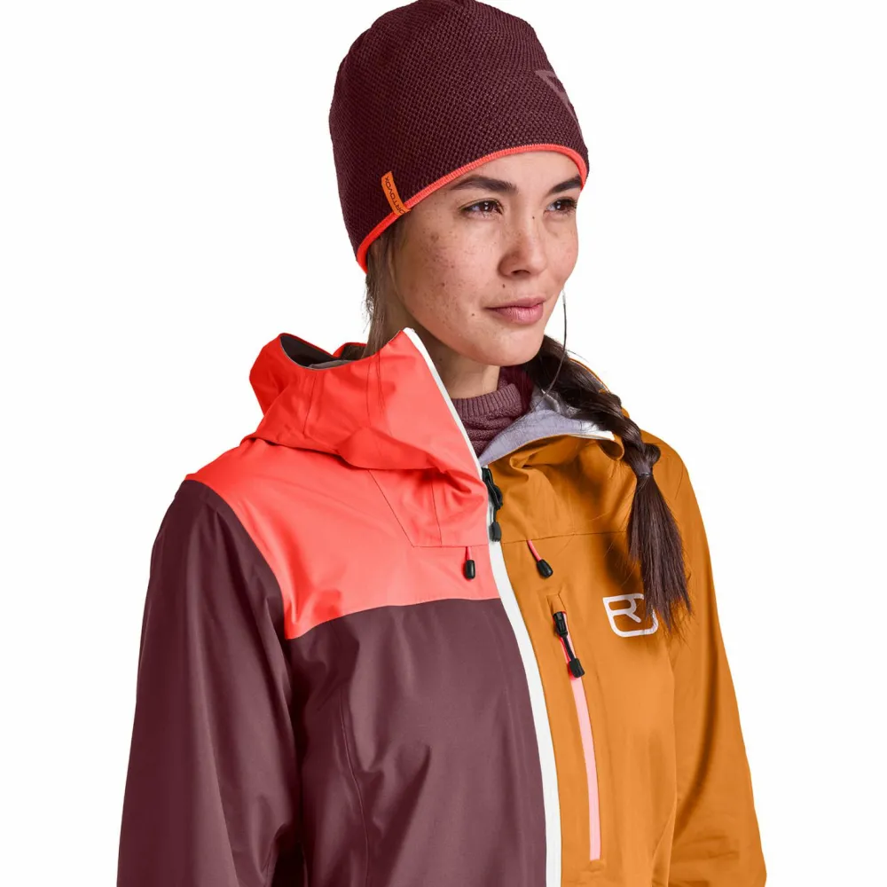 Ortovox - Women's 3L Ortler Jacket - Regenjacke Hot