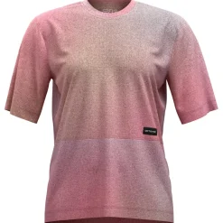 Ortovox Hochtourenbekleidung|Skibekleidung-- Women's 185 Merino Patch Print TS - Merinoshirt Aop Dawn Rose