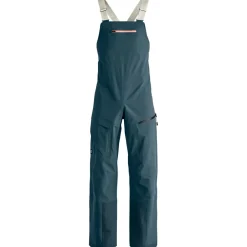 Ortovox Skibekleidung|Skihosen-- Women's Ravine Plus 3L Bib Pants - Skihose Dark Arctic Grey