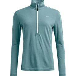 Ortovox Hochtourenbekleidung|Merinounterwäsche-- Women's 185 Rock'N'Wool Zip Neck - Merinounterwäsche