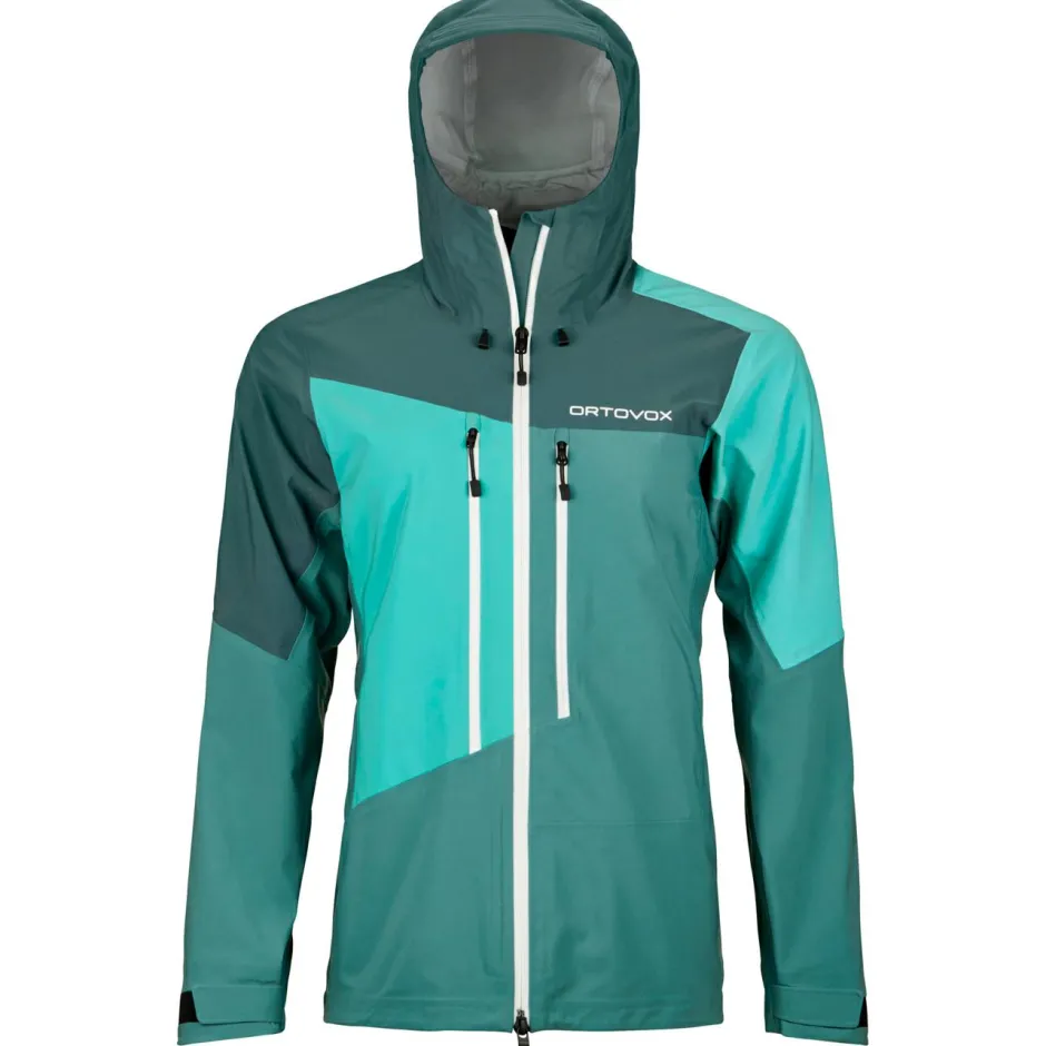 Ortovox Hochtourenbekleidung|Kletterbekleidung-- Women's Westalpen 3L Jacket - Regenjacke
