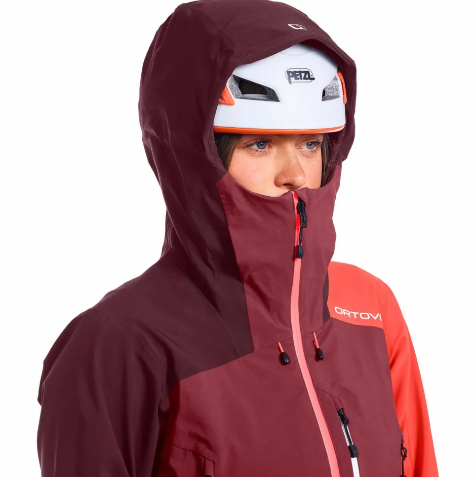 Ortovox Hochtourenbekleidung|Kletterbekleidung-- Women's Westalpen 3L Jacket - Regenjacke