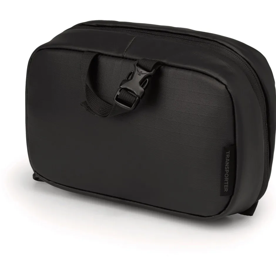 Osprey Kulturbeutel|Kulturbeutel-- Transporter Hanging Toiletry Kit - Kulturbeutel Raven Black / Black