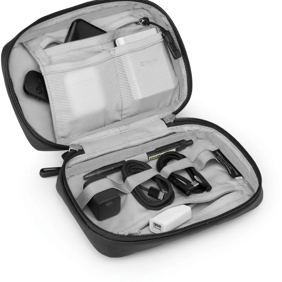 Osprey Kulturbeutel|Kulturbeutel-- Transporter Toiletry Kit Large - Kulturbeutel Raven Black / Black