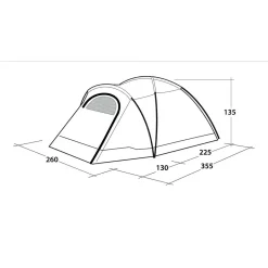Outwell - Cloud 4 - 4-Personen Zelt