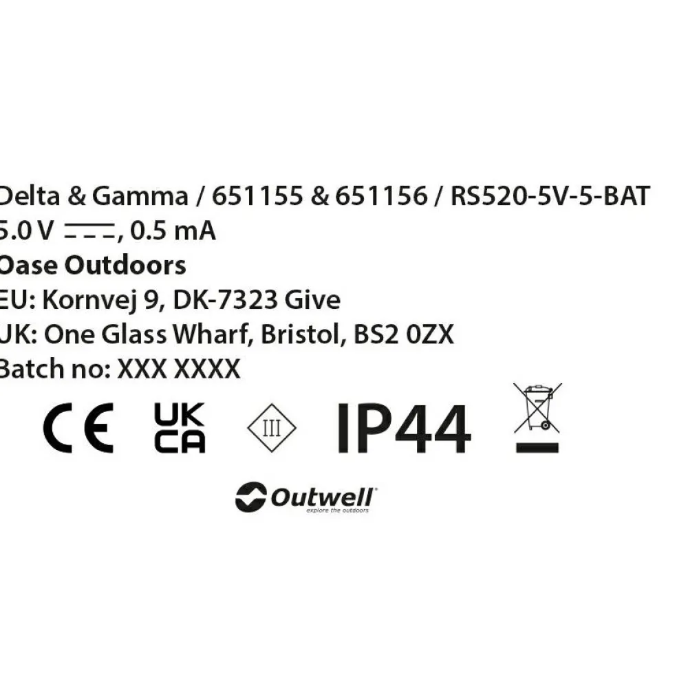 - Delta Light Chain - LED-Lampe < Outwell Clearance