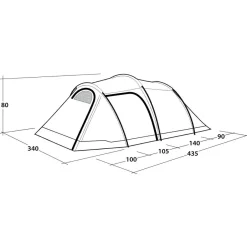 Outwell Zelte-- Earth 5 Plus - Gruppenzelt Green
