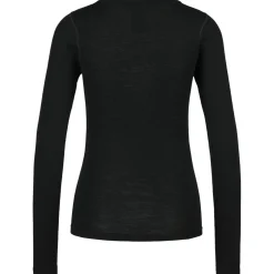 P.A.C. - Women's 100% Merino Unterwäsche L/S - Merinounterwäsche Black New