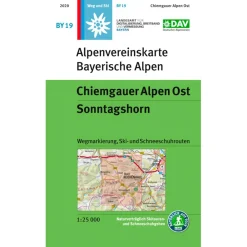 Panico Wanderkarten-- Chiemgauer Alpen Ost - Wanderkarte BY 19